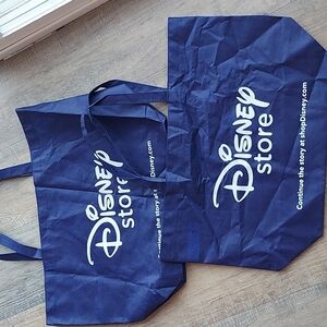 Disney Store Set of 2 Reusable  Shopping Bags